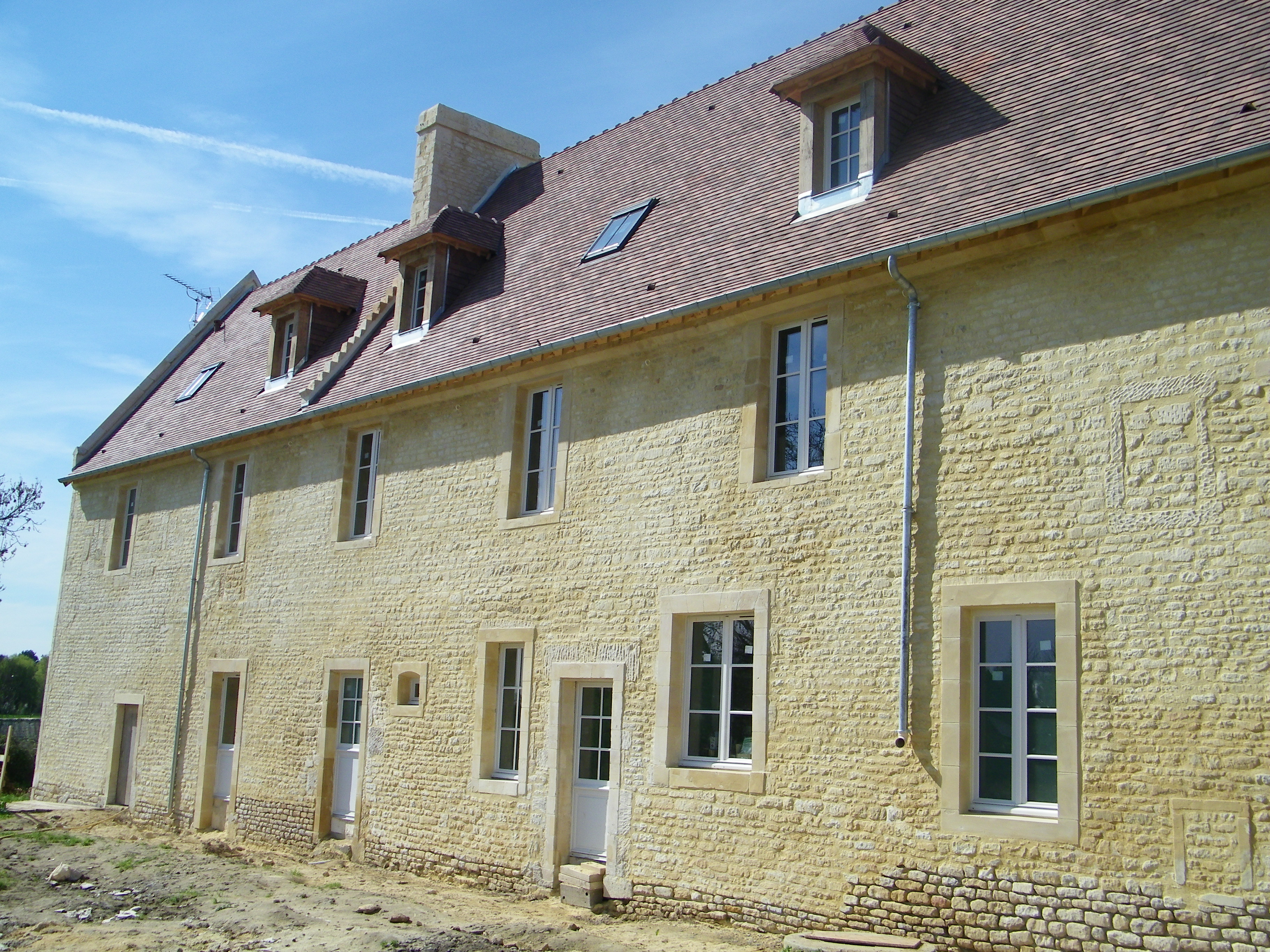 Réhabillitation de maison ancienne Berthelming