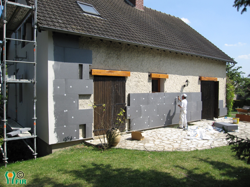 Isolation extérieure maison Destry